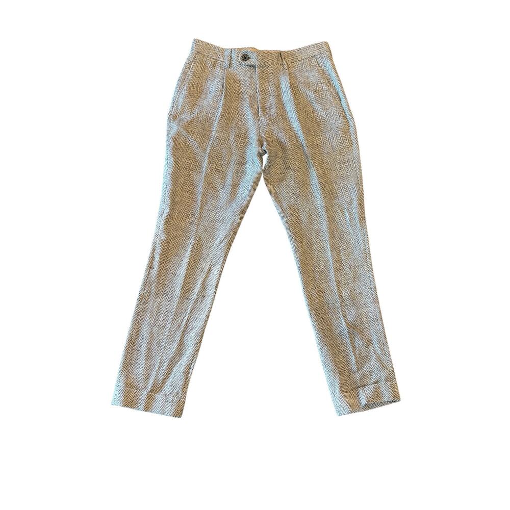 Tweed Pants Sz. 32, Slacks, Office, Business Casual, Formal, Wool, Academia